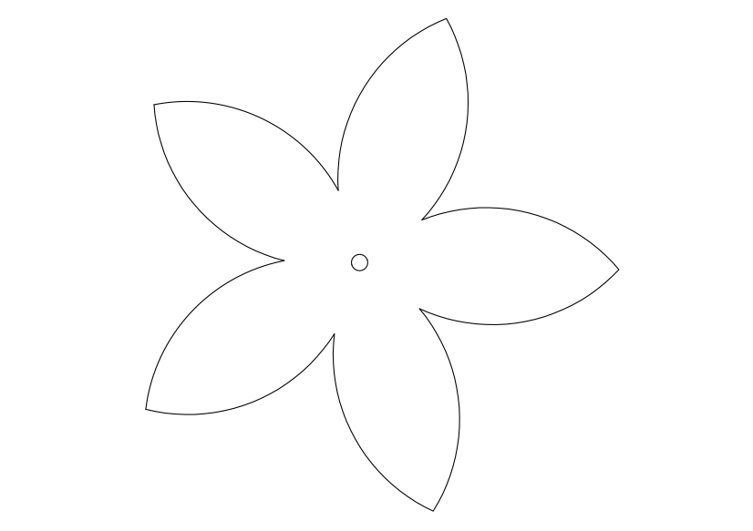 Free Plant Top View CAD Block – DWG, DXF, PDF Format