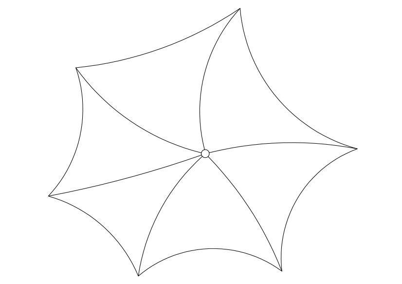 Free Shade Top View CAD Block – DWG, DXF, PDF Format