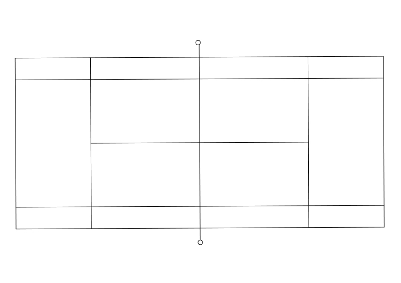 Free Tennis Court Top View CAD Block – DWG, DXF, PDF Format