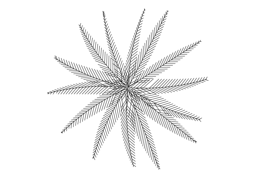 Free Palm Tree Top View CAD Block – DWG, DXF, PDF Format