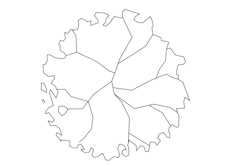 Free Tree Top View CAD Block – DWG, DXF, PDF Format