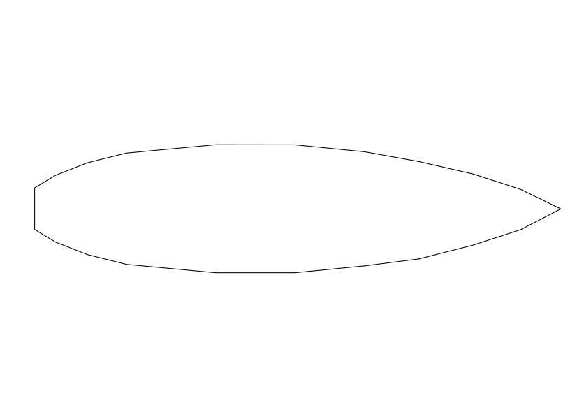 Free Boat Top View CAD Block – DWG, DXF, PDF Format