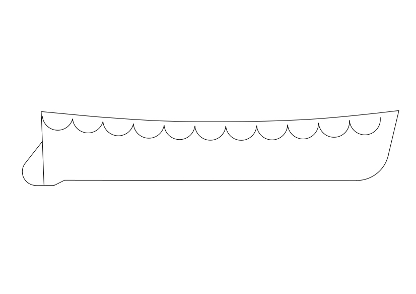 Free Boat Elevation CAD Block – DWG, DXF, PDF Format