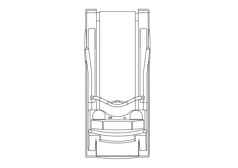 Free Gym Equipment Top View CAD Block – DWG, DXF, PDF Format