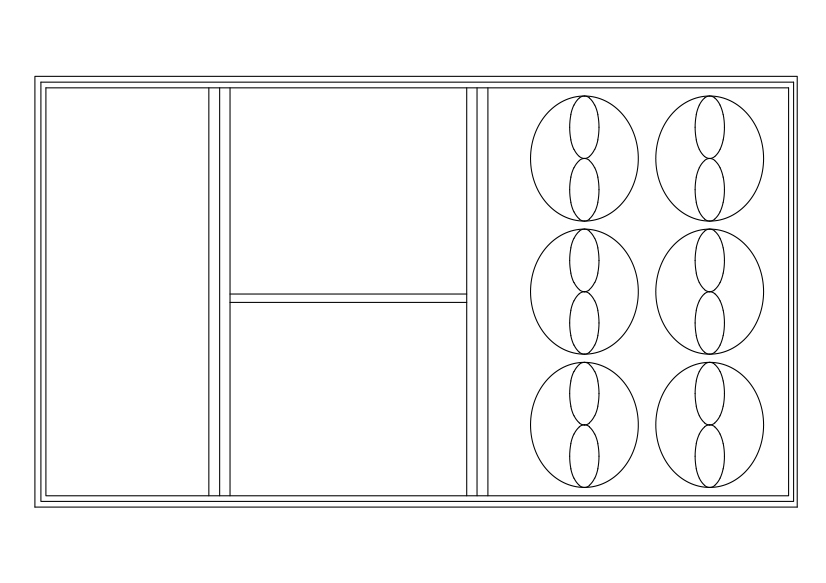 Free Air Handling Unit Top View CAD Block – DWG, DXF, PDF Format