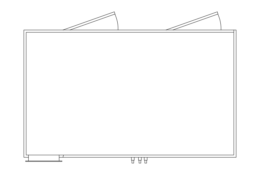 Free Air Handling Unit Top View CAD Block – DWG, DXF, PDF Format