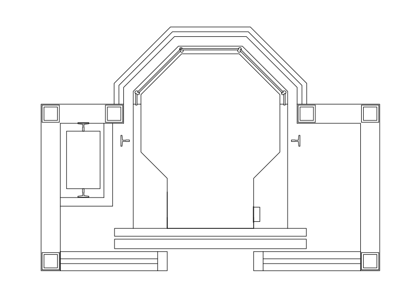 Free Single Lift Top View CAD Block – DWG, DXF, PDF Format