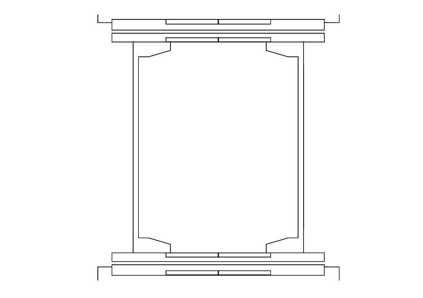 Free Single Lift Top View CAD Block – DWG, DXF, PDF Format