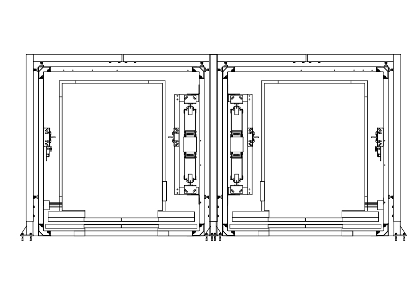 Free Double Lift Top View CAD Block – DWG, DXF, PDF Format