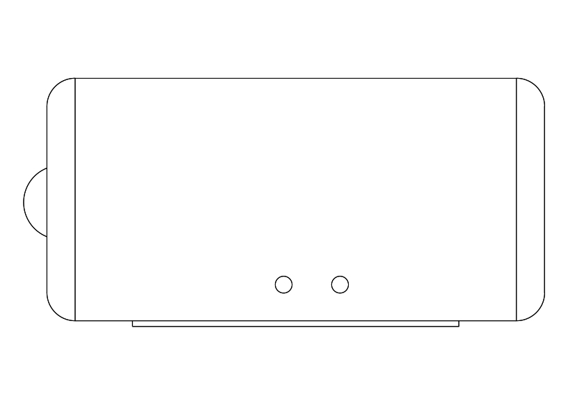 Free Tank Top View CAD Block – DWG, DXF, PDF Format