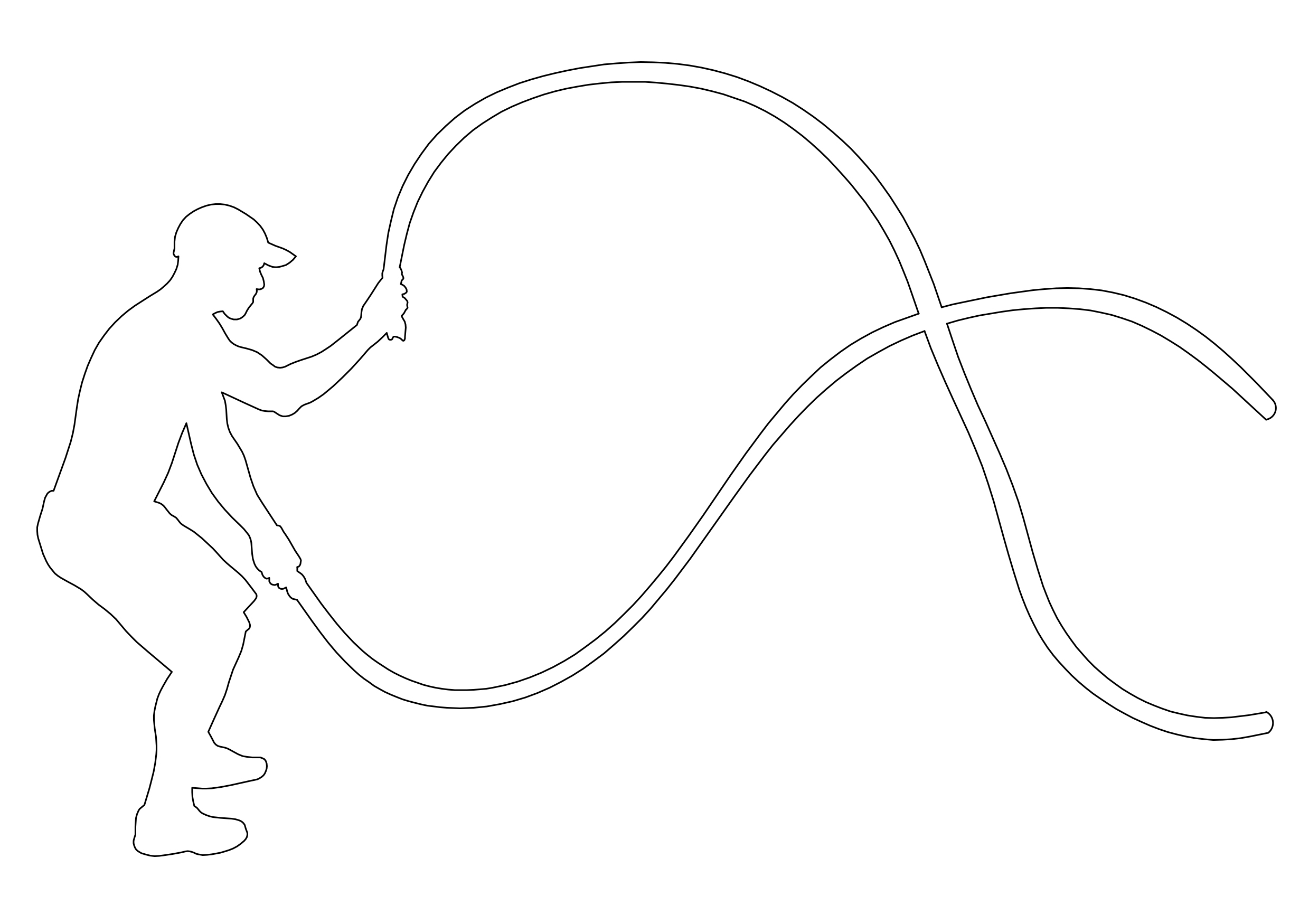 Free Person Exercising Elevation CAD Block – DWG, DXF, PDF Format