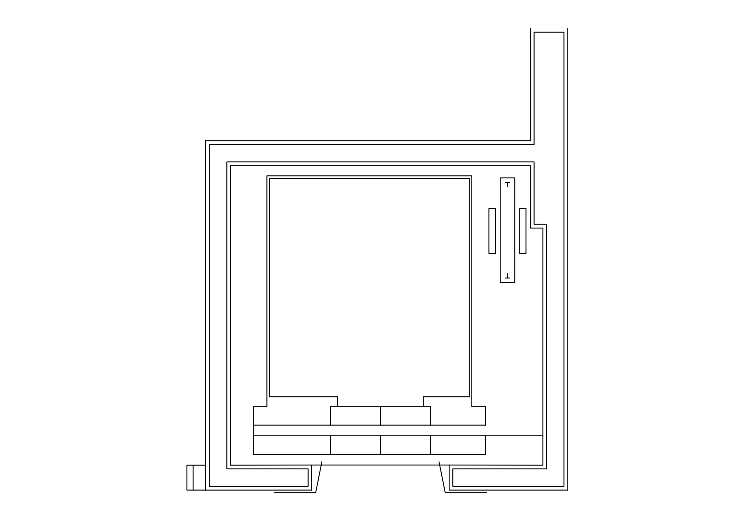 Free Single Lift Top View CAD Block – DWG, DXF, PDF Format