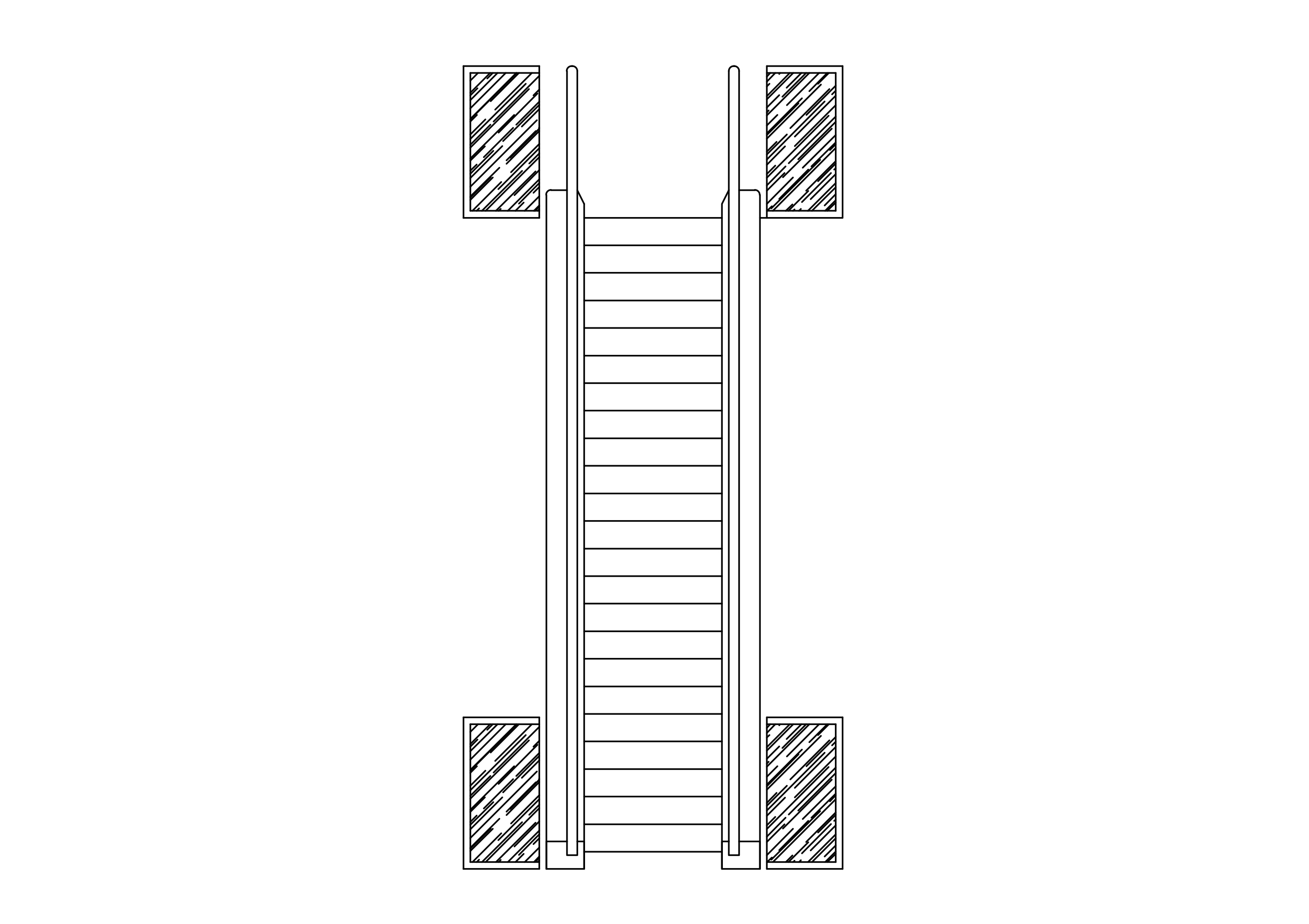 Free Escalator Elevation CAD Block – DWG, DXF, PDF Format