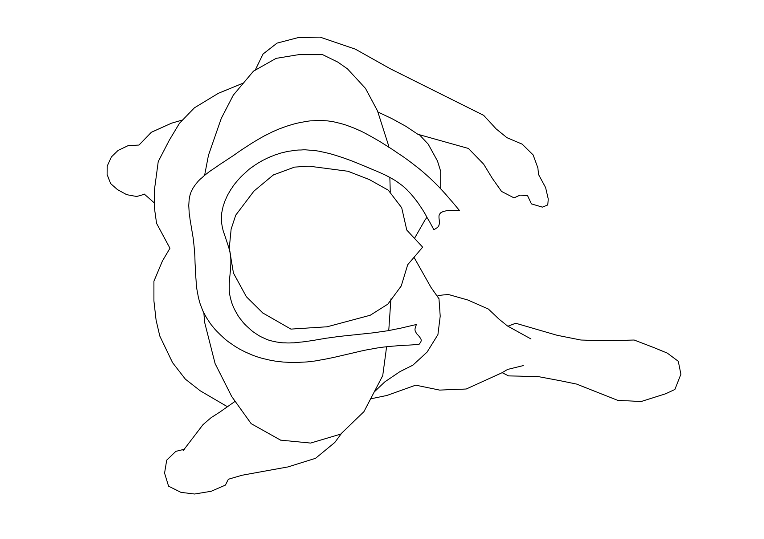 Free Person Standing Top View CAD Block – DWG, DXF, PDF Format