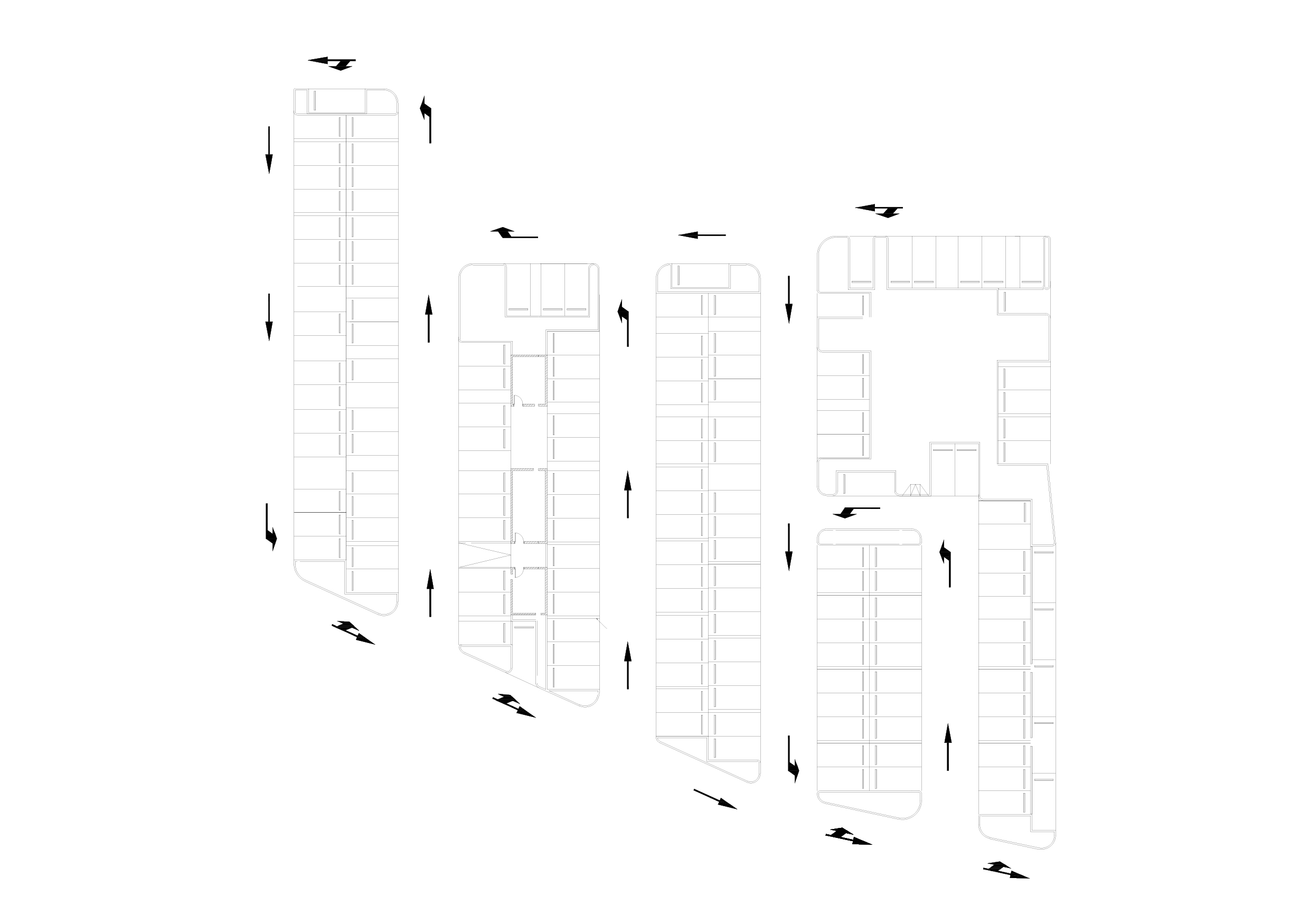 Free Parking floor plan CAD Drawing – DWG, DXF, PDF Format