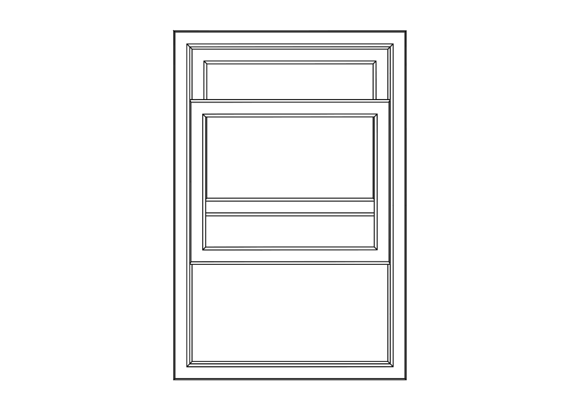 Free Sliding Window Elevation CAD Block – DWG, DXF, PDF Format