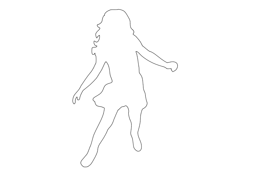 Free Child Standing Elevation CAD Block – DWG, DXF, PDF Format