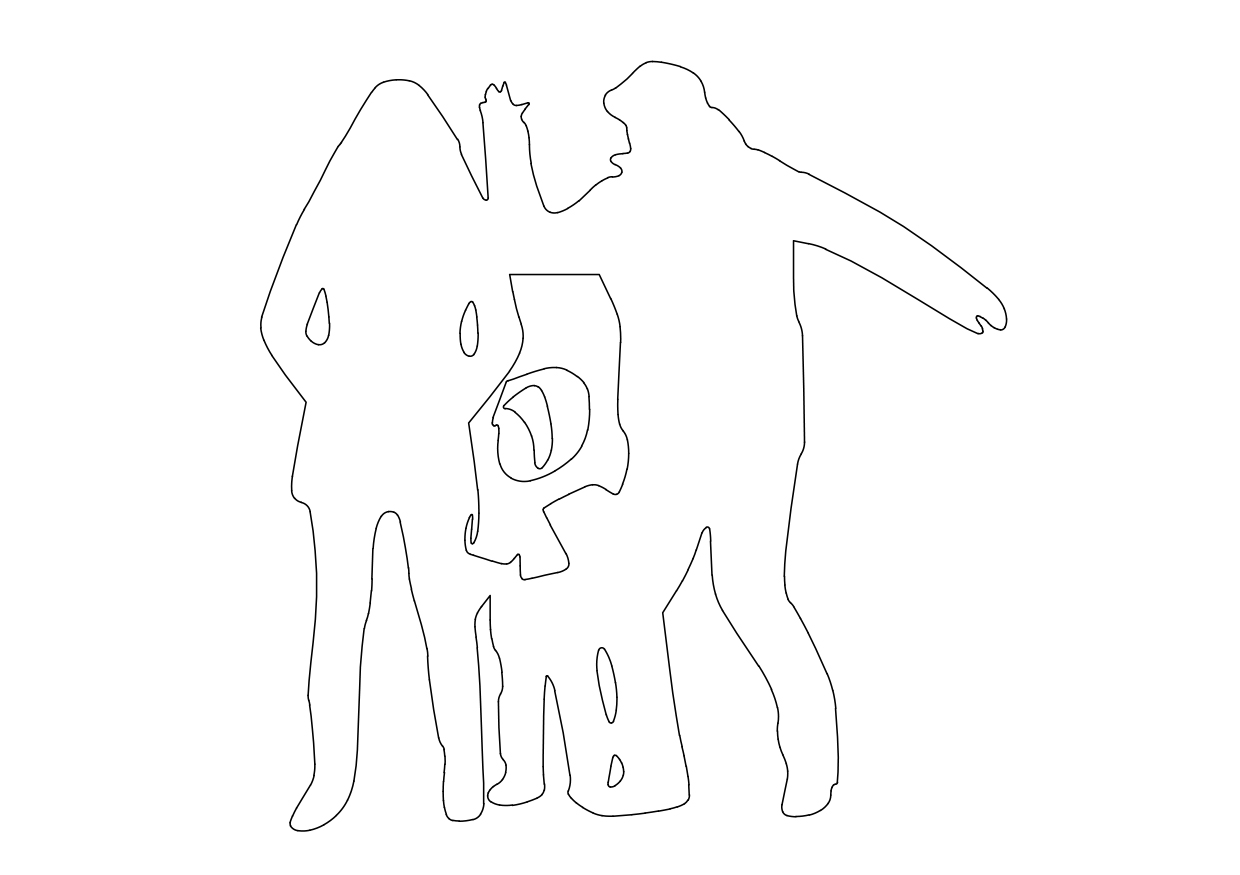 Free People Standing Elevation CAD Block – DWG, DXF, PDF Format