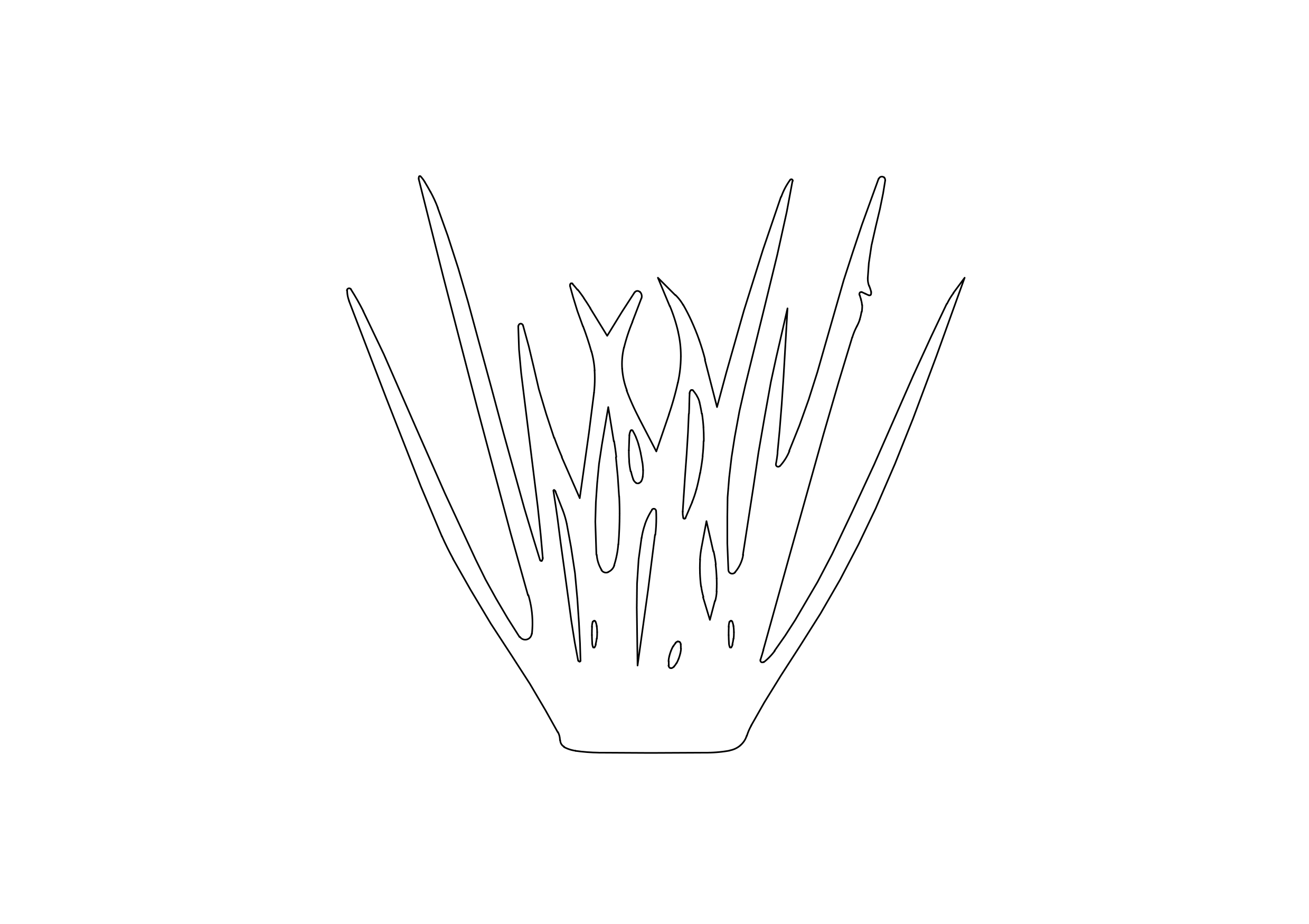 Free Grass Elevation CAD Block – DWG, DXF, PDF Format