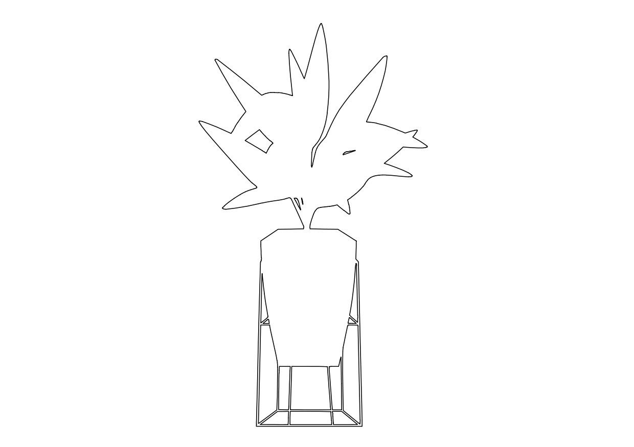 Free Plant Elevation CAD Block – DWG, DXF, PDF Format