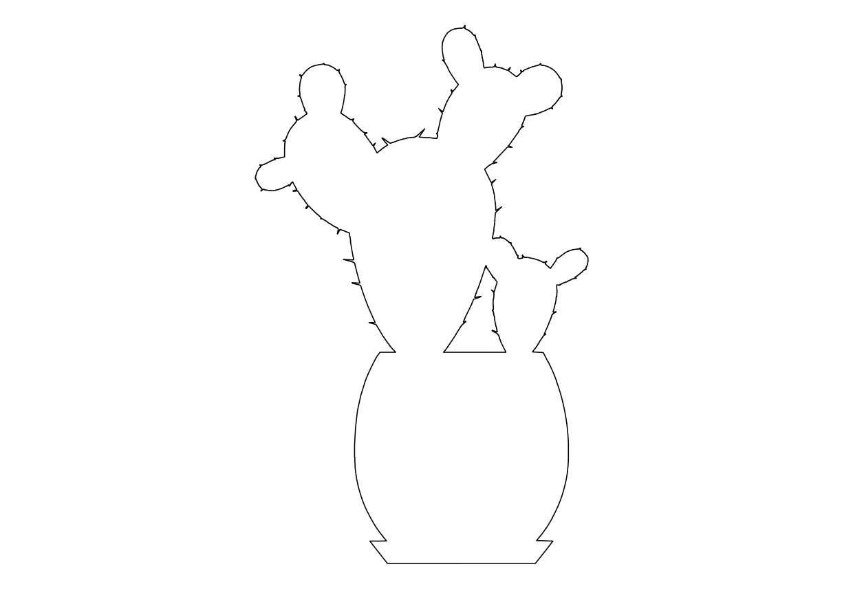 Free Plant Elevation CAD Block – DWG, DXF, PDF Format