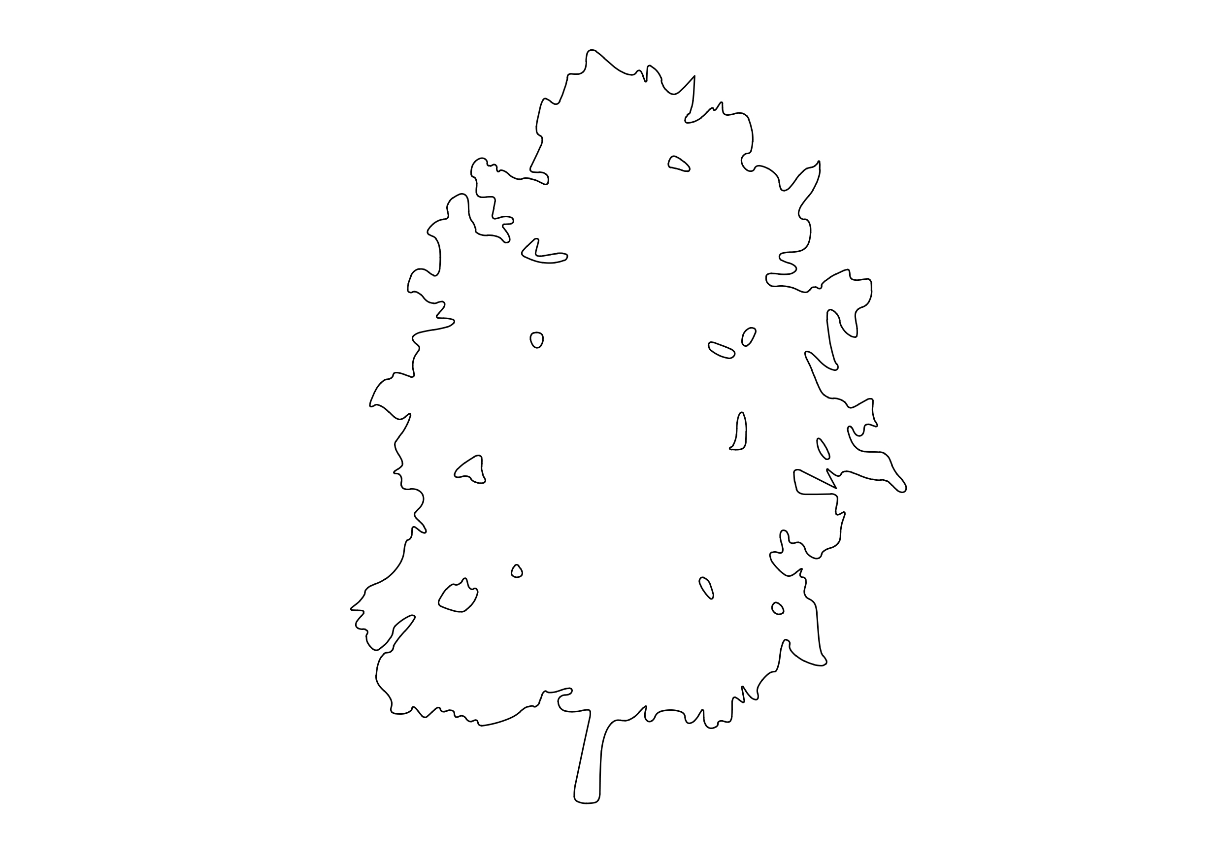 Free Tree Elevation CAD Block – DWG, DXF, PDF Format