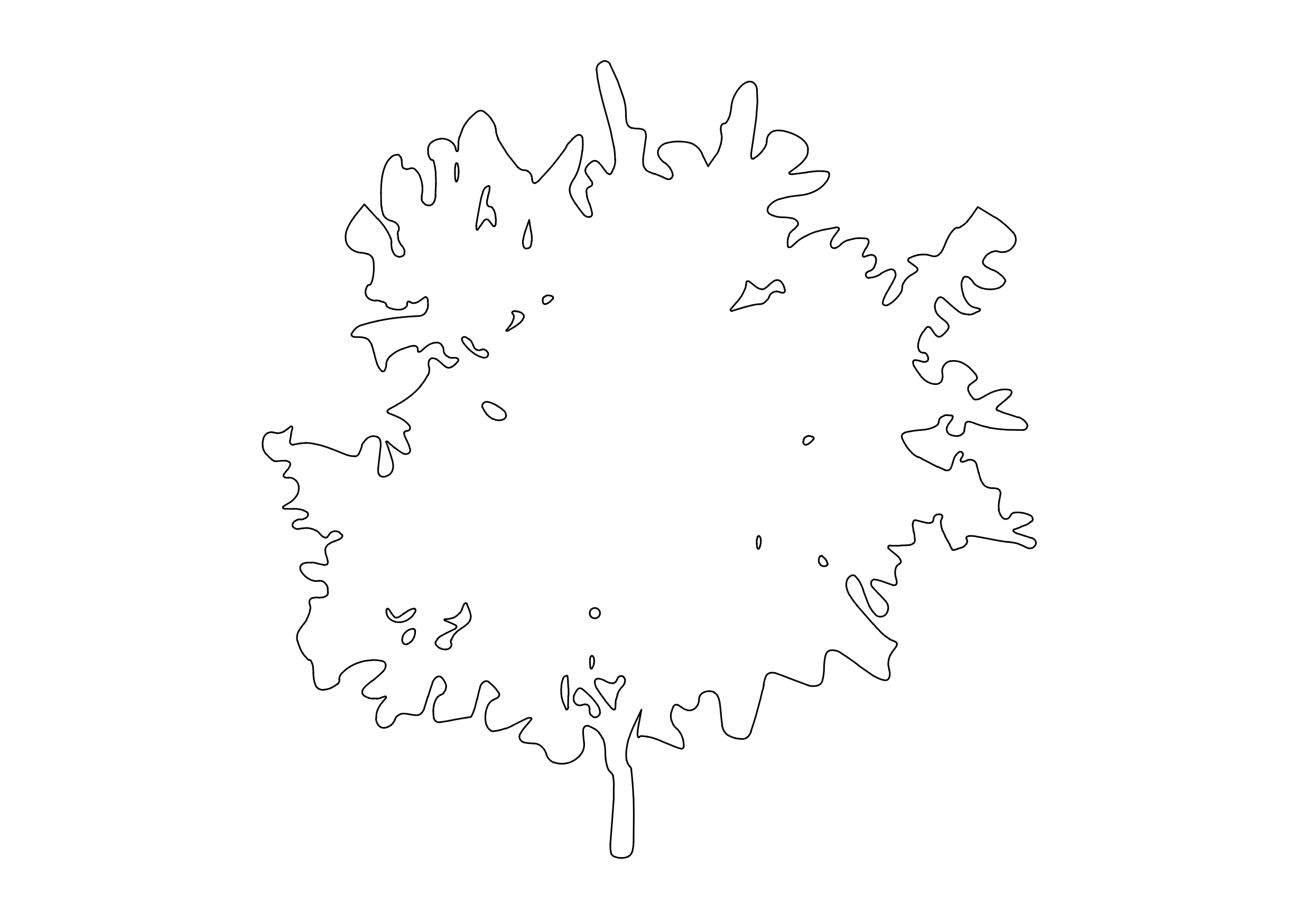 Free Tree Elevation CAD Block – DWG, DXF, PDF Format