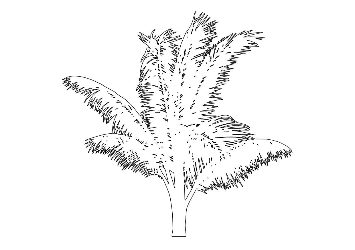 Free Tree Elevation CAD Block – DWG, DXF, PDF Format