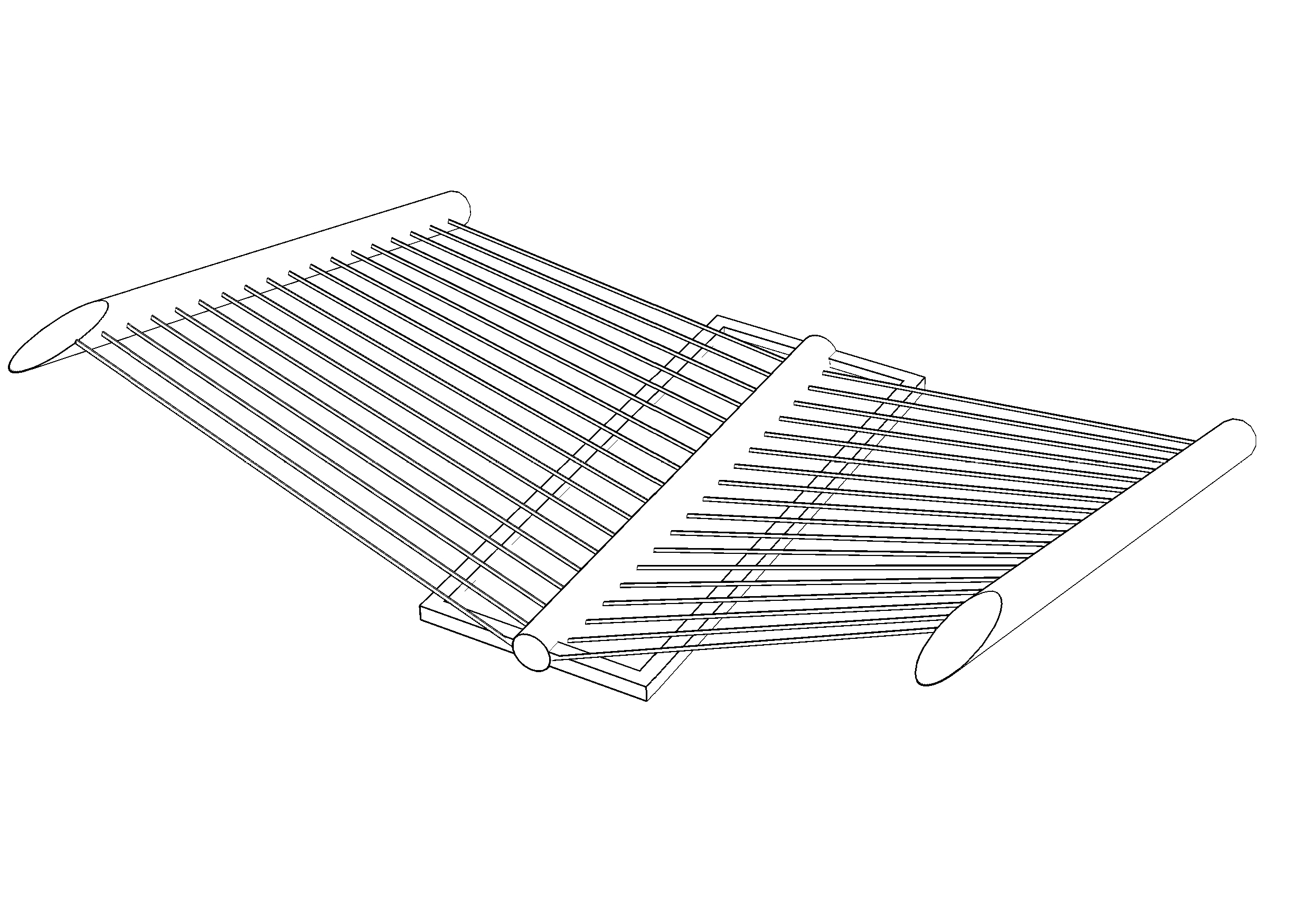Free Hanging Canopy 3D CAD Drawing – DWG, DXF, PDF Format
