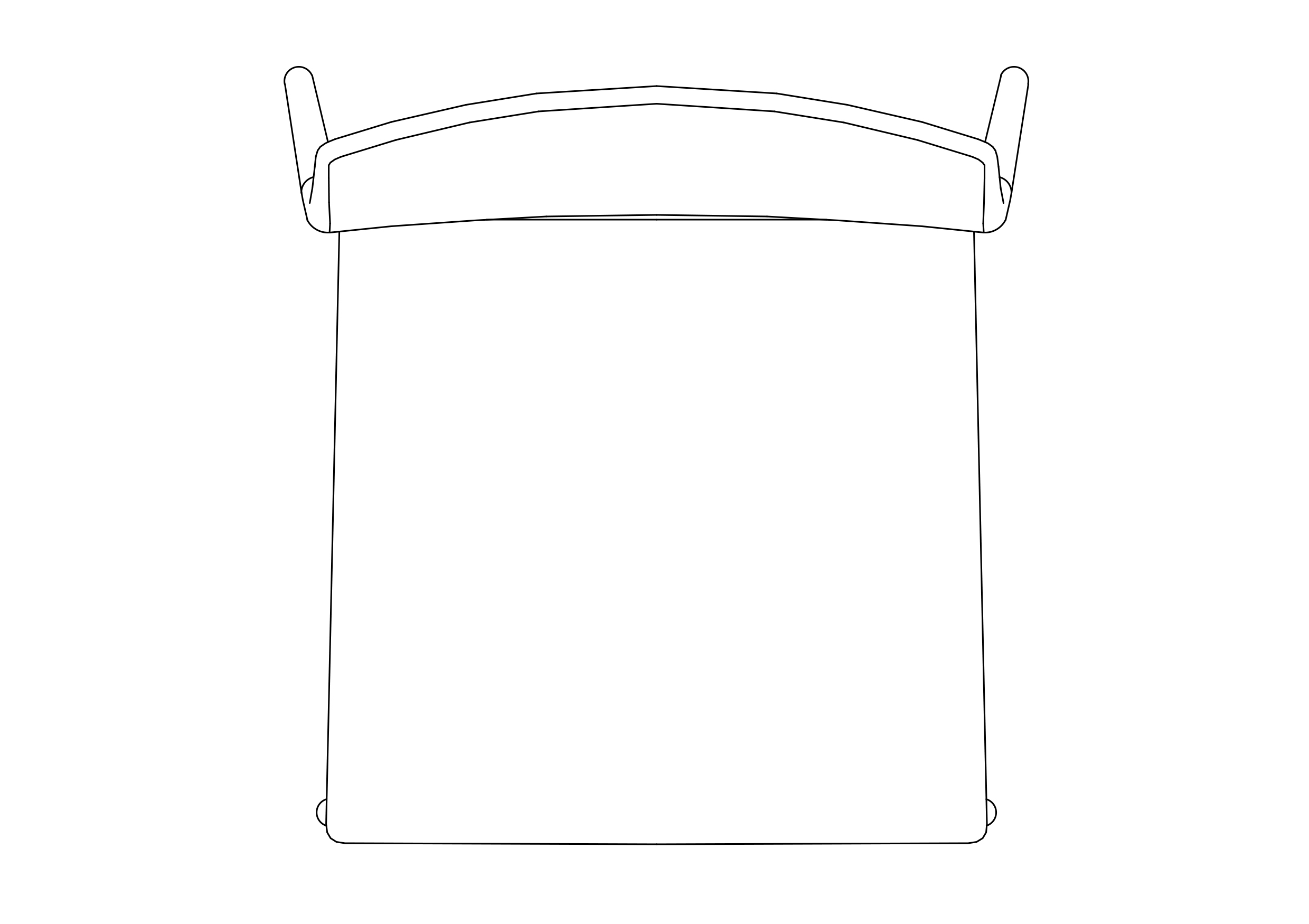 Free Chair top view CAD Block – DWG, DXF, PDF Format