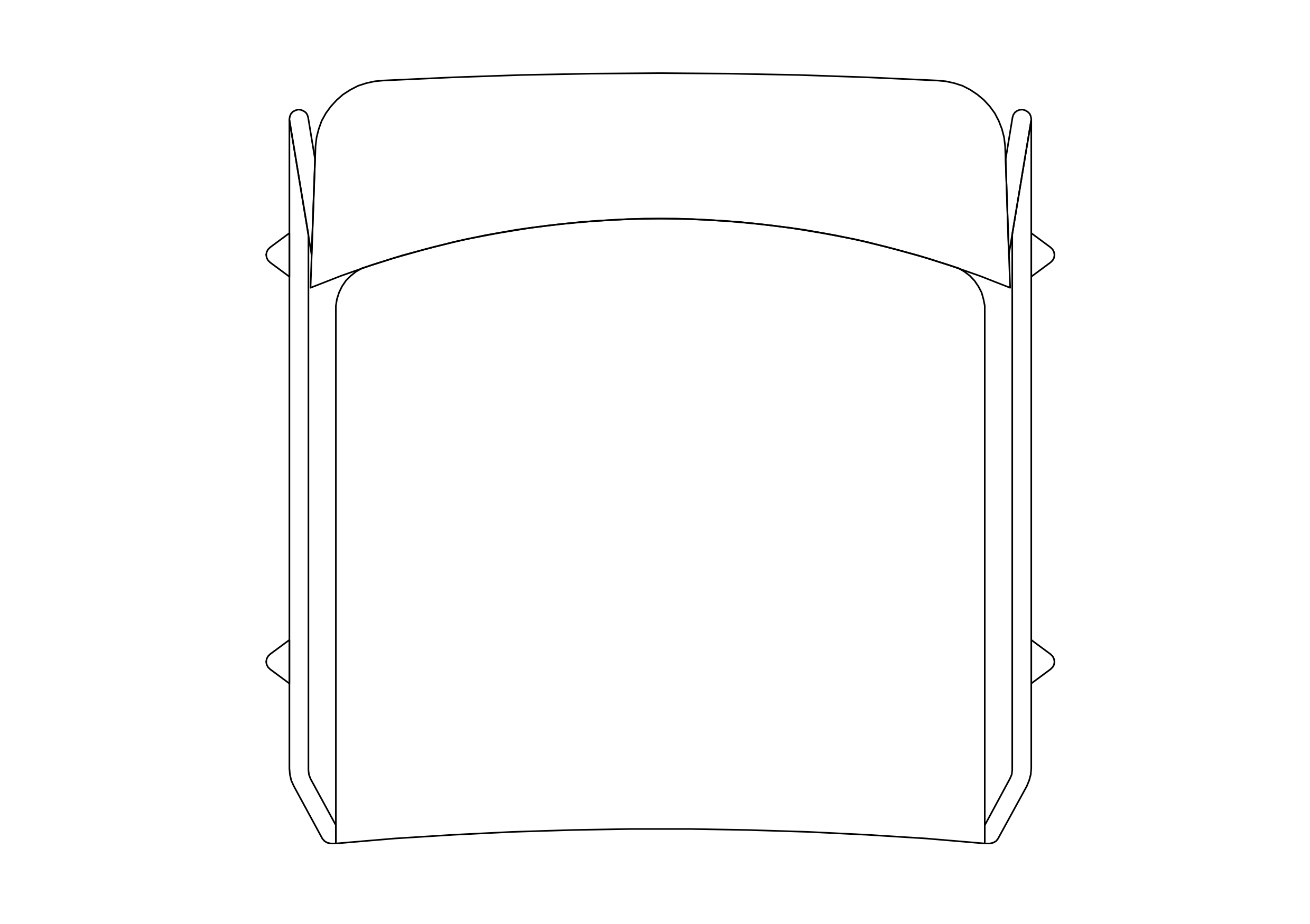 Free Chair top view CAD Block – DWG, DXF, PDF Format