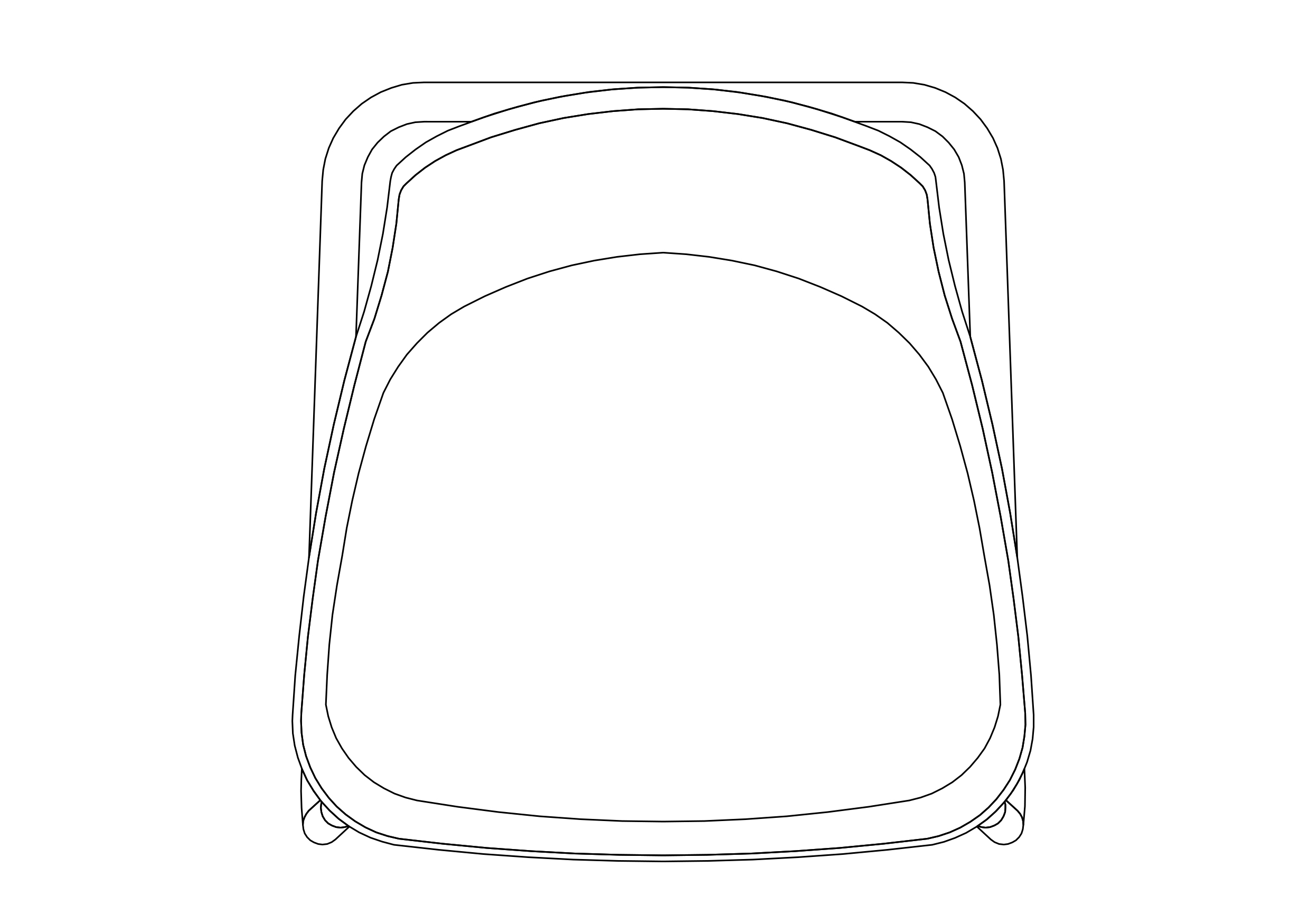 Free Chair top view CAD Block – DWG, DXF, PDF Format