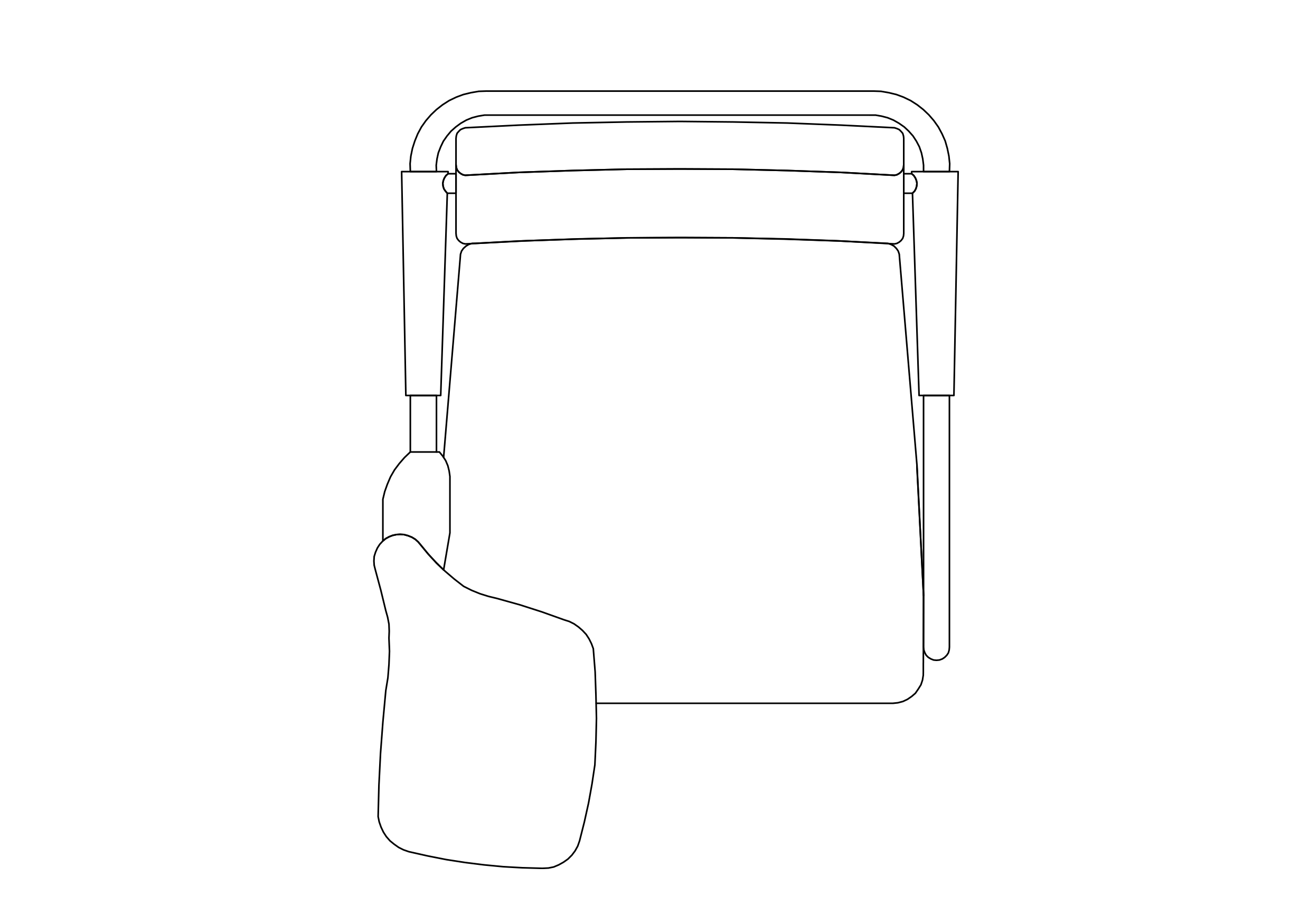 Free Classroom chair top view CAD Block – DWG, DXF, PDF Format