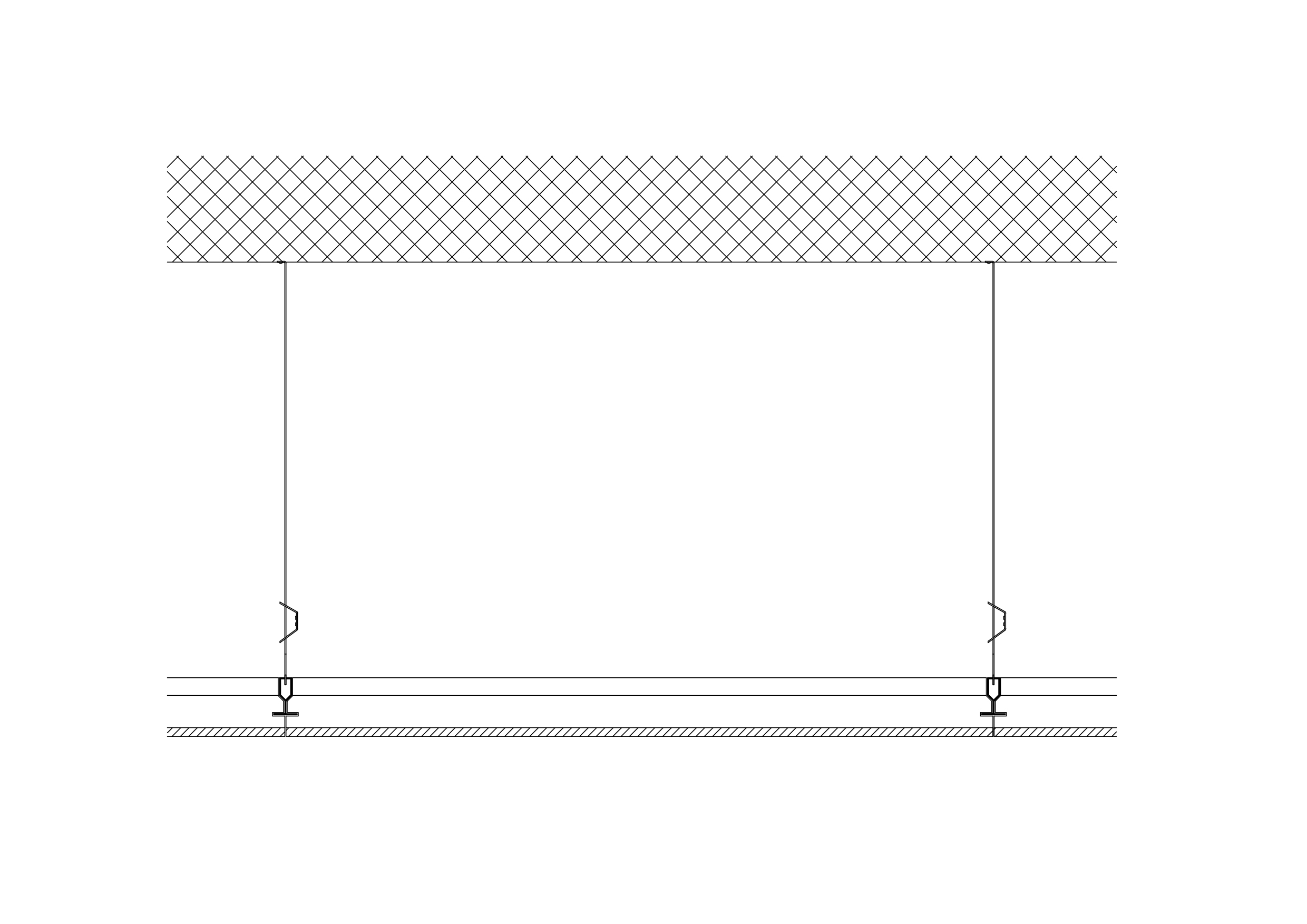 Free Ceiling Section CAD Drawing – DWG, DXF, PDF Format