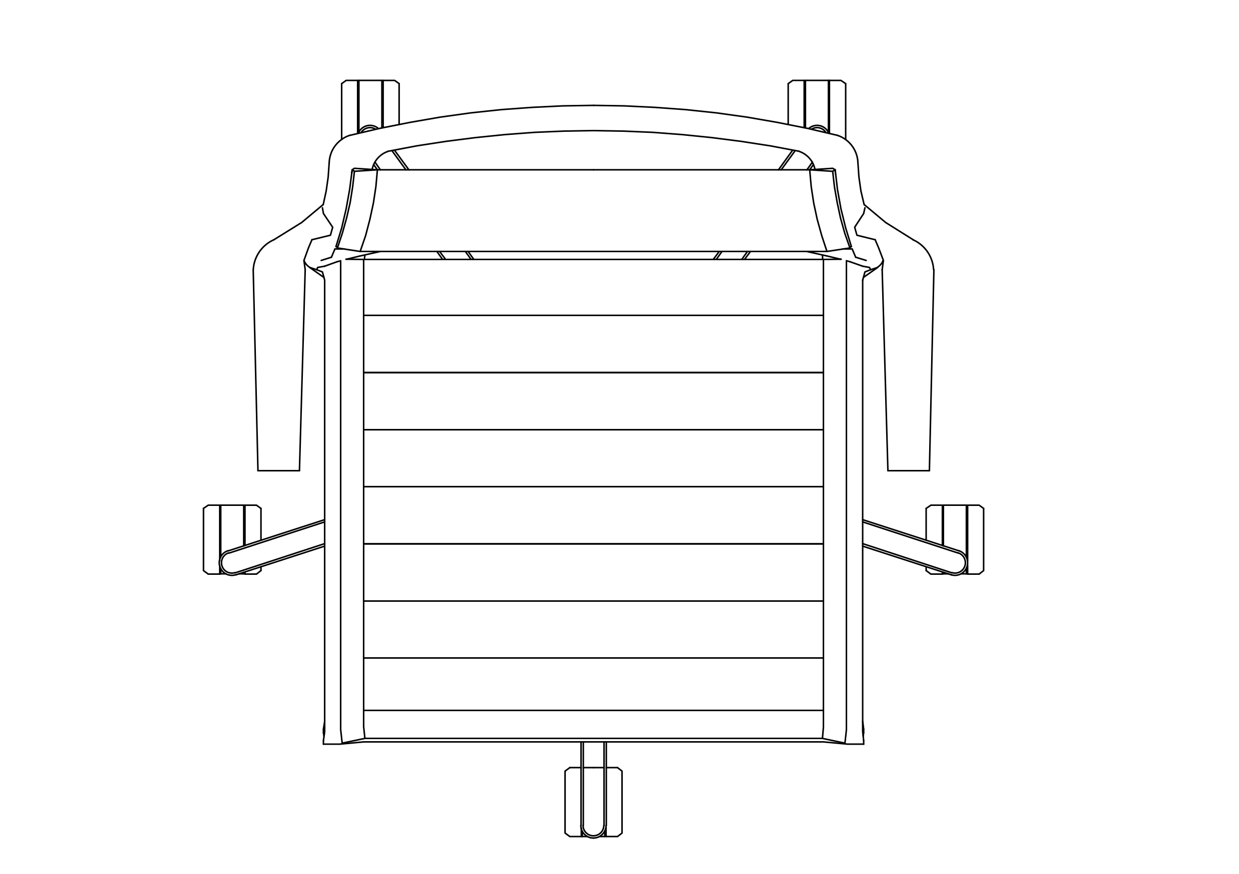 Free Office Chair top view CAD Block – DWG, DXF, PDF Format