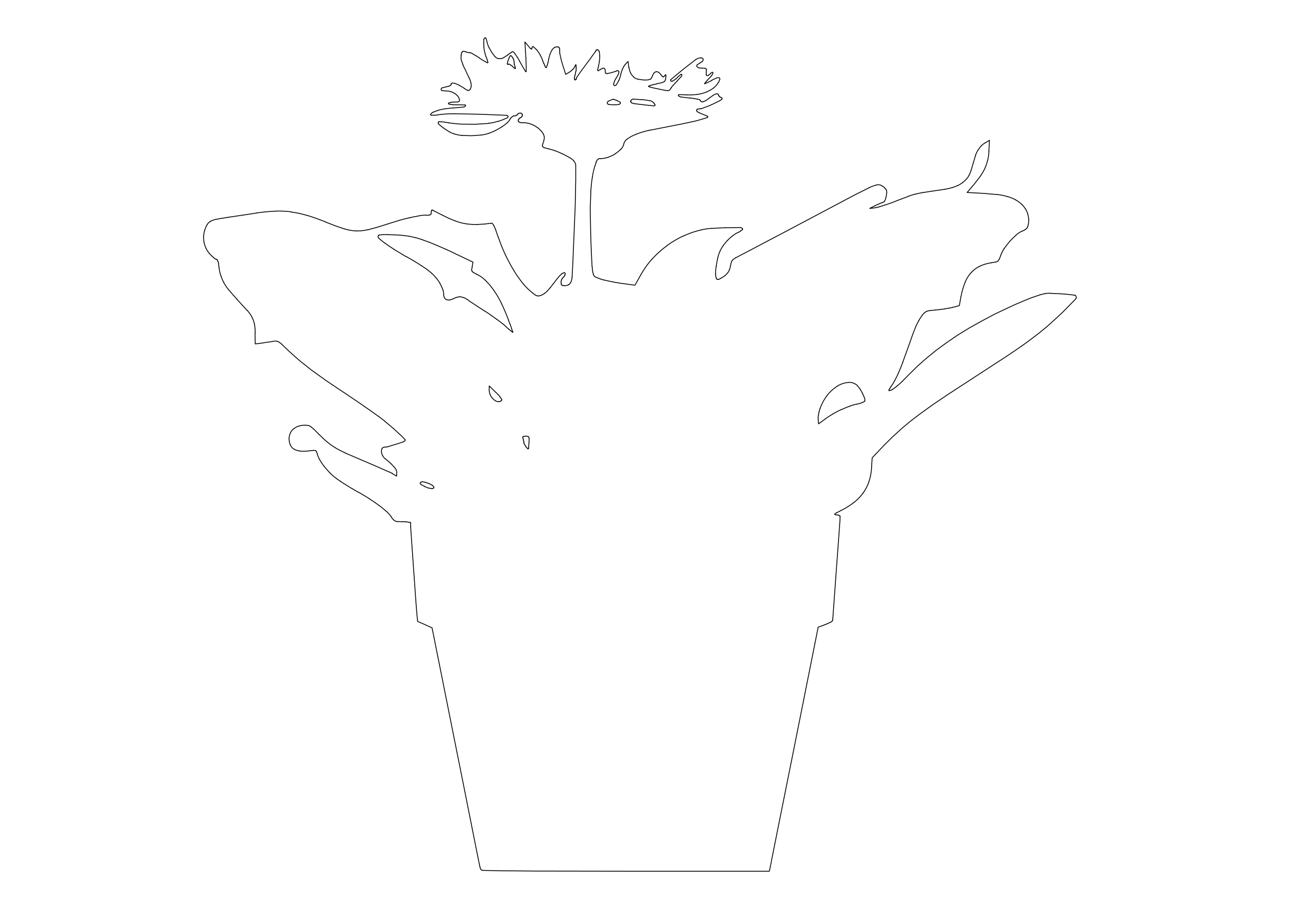 Free Plant Elevation CAD Block – DWG, DXF, PDF Format