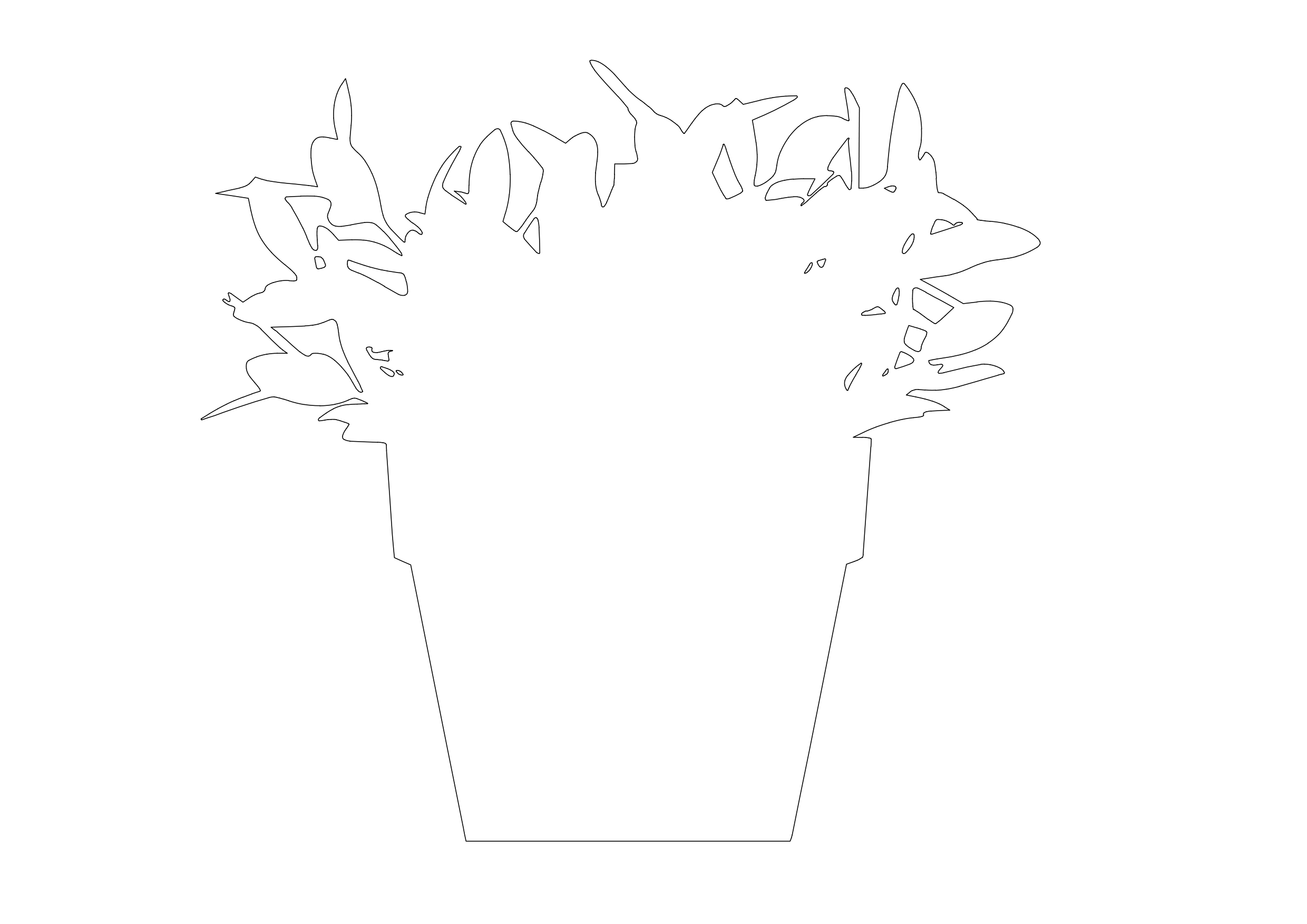 Free Plant Elevation CAD Block – DWG, DXF, PDF Format