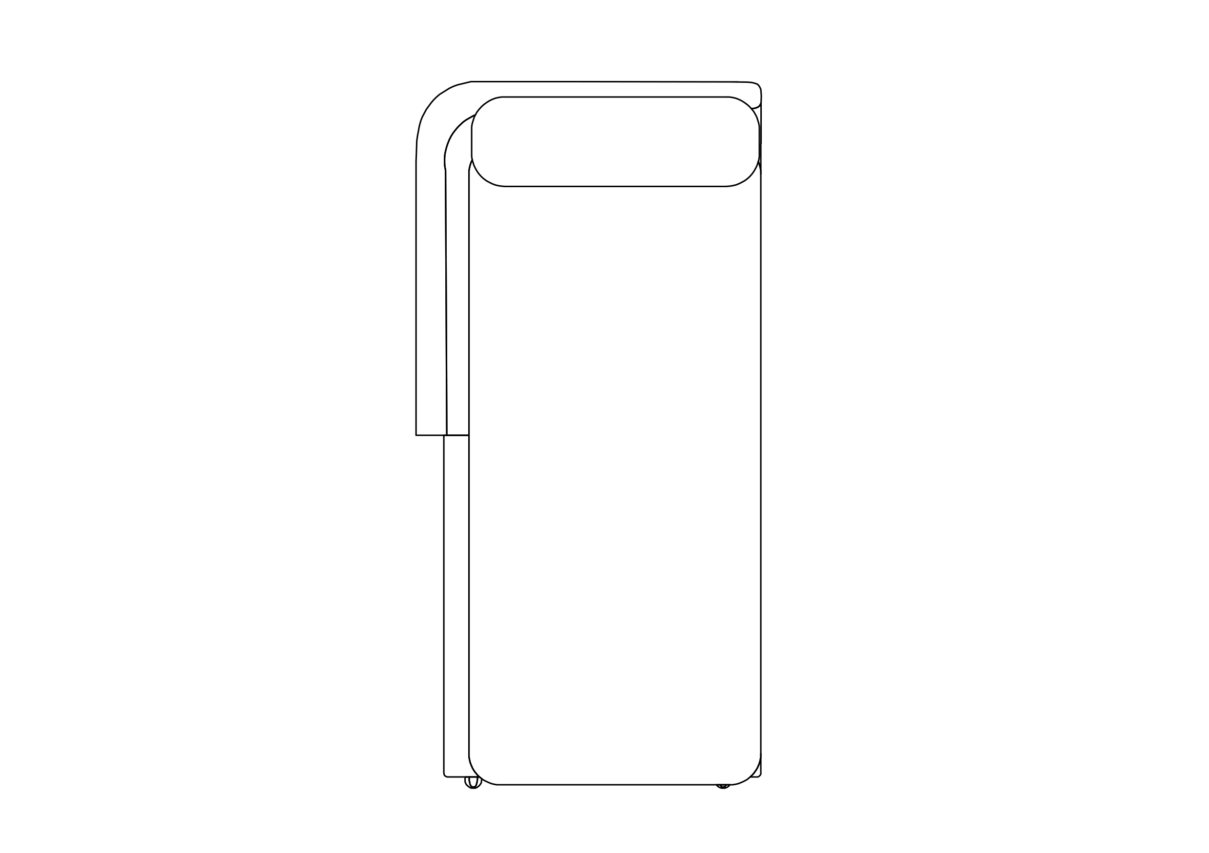 Free Sofa  top view CAD Block – DWG, DXF, PDF Format