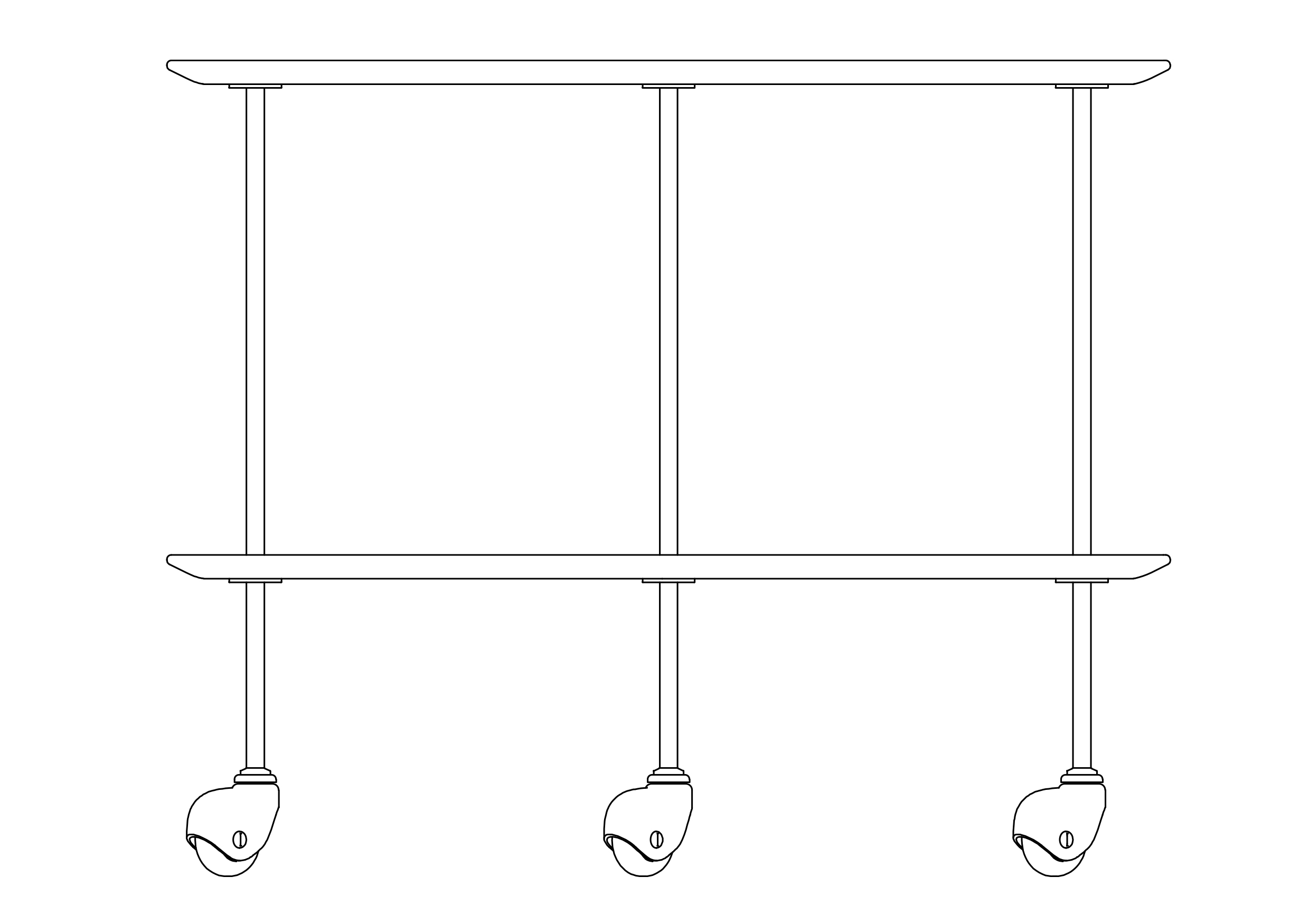 Free Table Elevation CAD Block – DWG, DXF, PDF Format