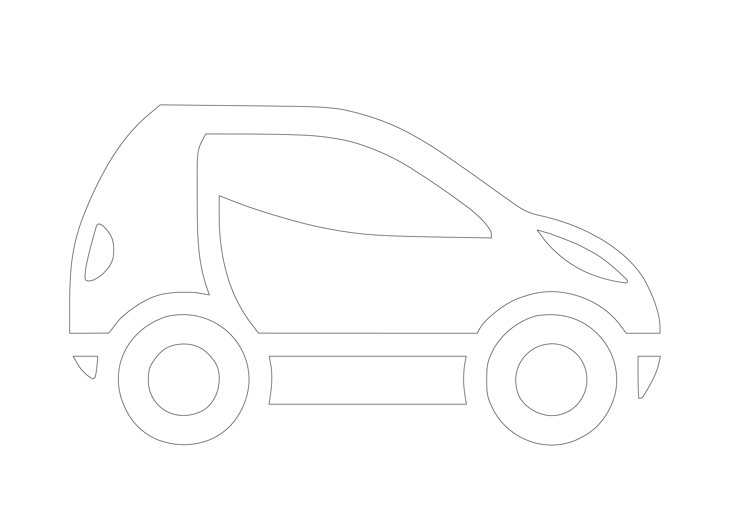 Free Car Symbol CAD Block Icon – DWG, DXF, PDF Format