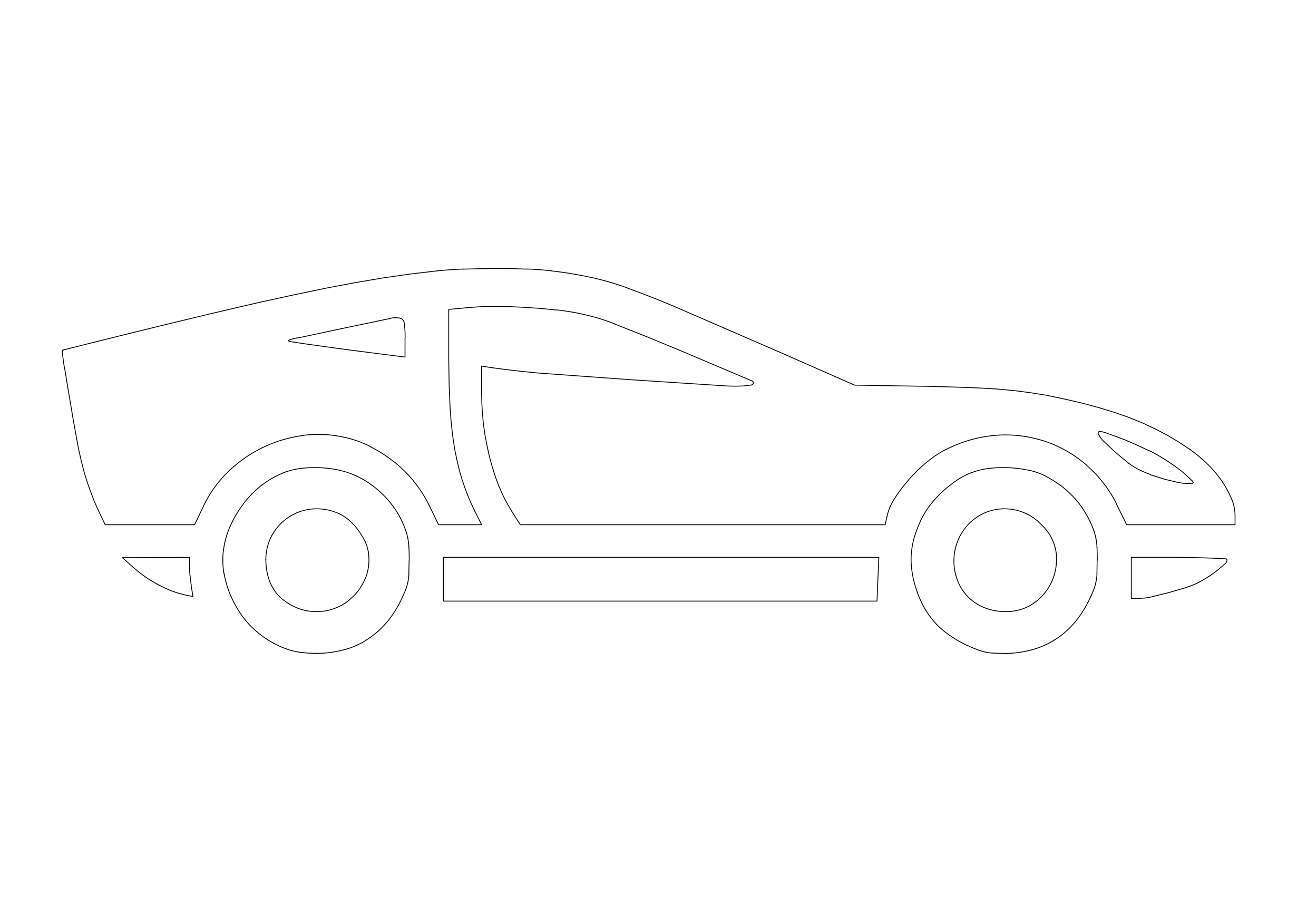 Free Car Symbol CAD Block Icon – DWG, DXF, PDF Format