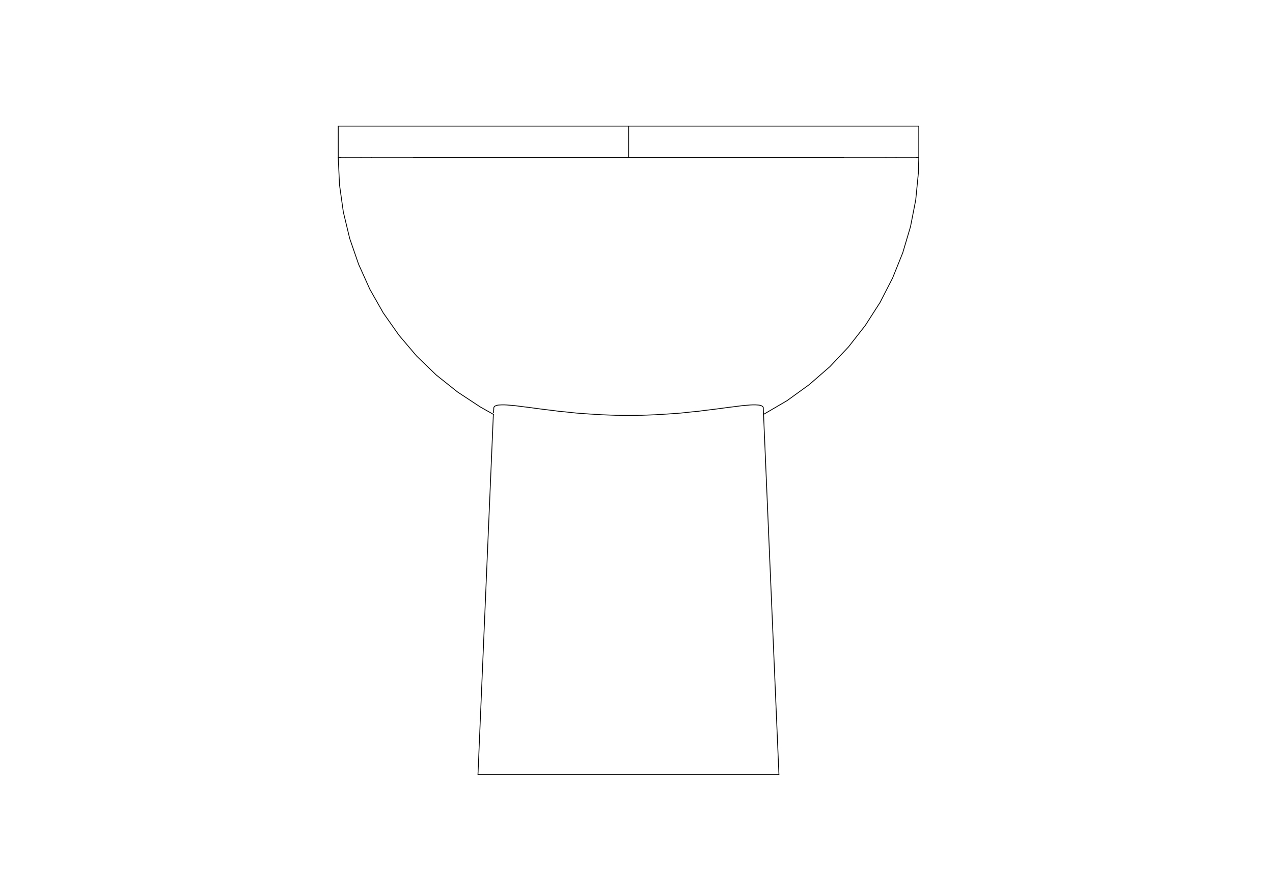 Free Toilet elevation CAD Block – DWG, DXF, PDF Format