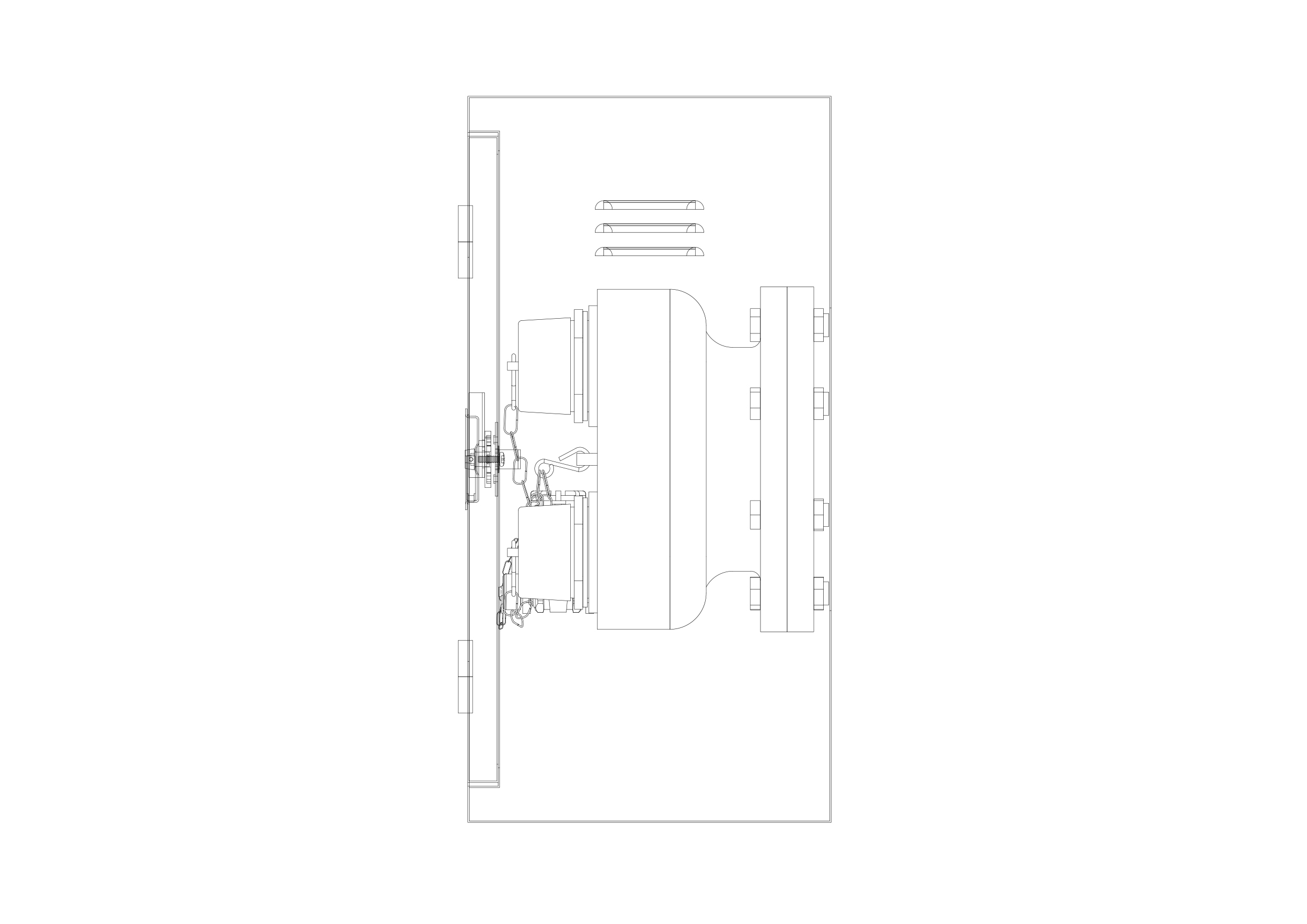 Free Breeching Inlet Elevation CAD Block – DWG, DXF, PDF Format