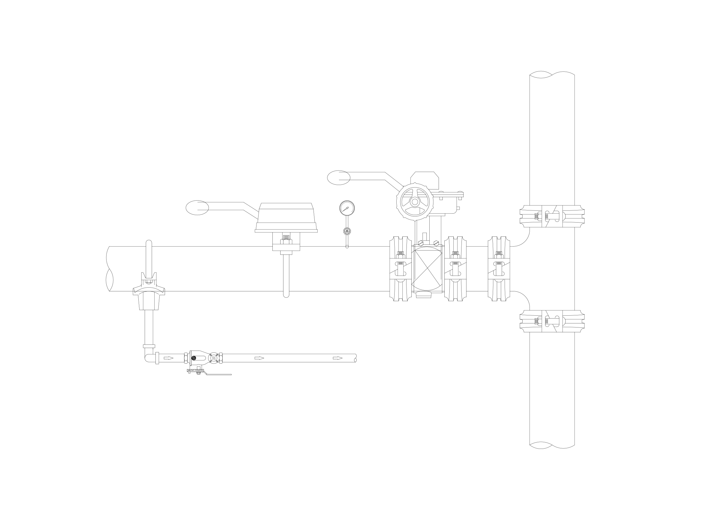 Free Valve Elevation CAD Block – DWG, DXF, PDF Format