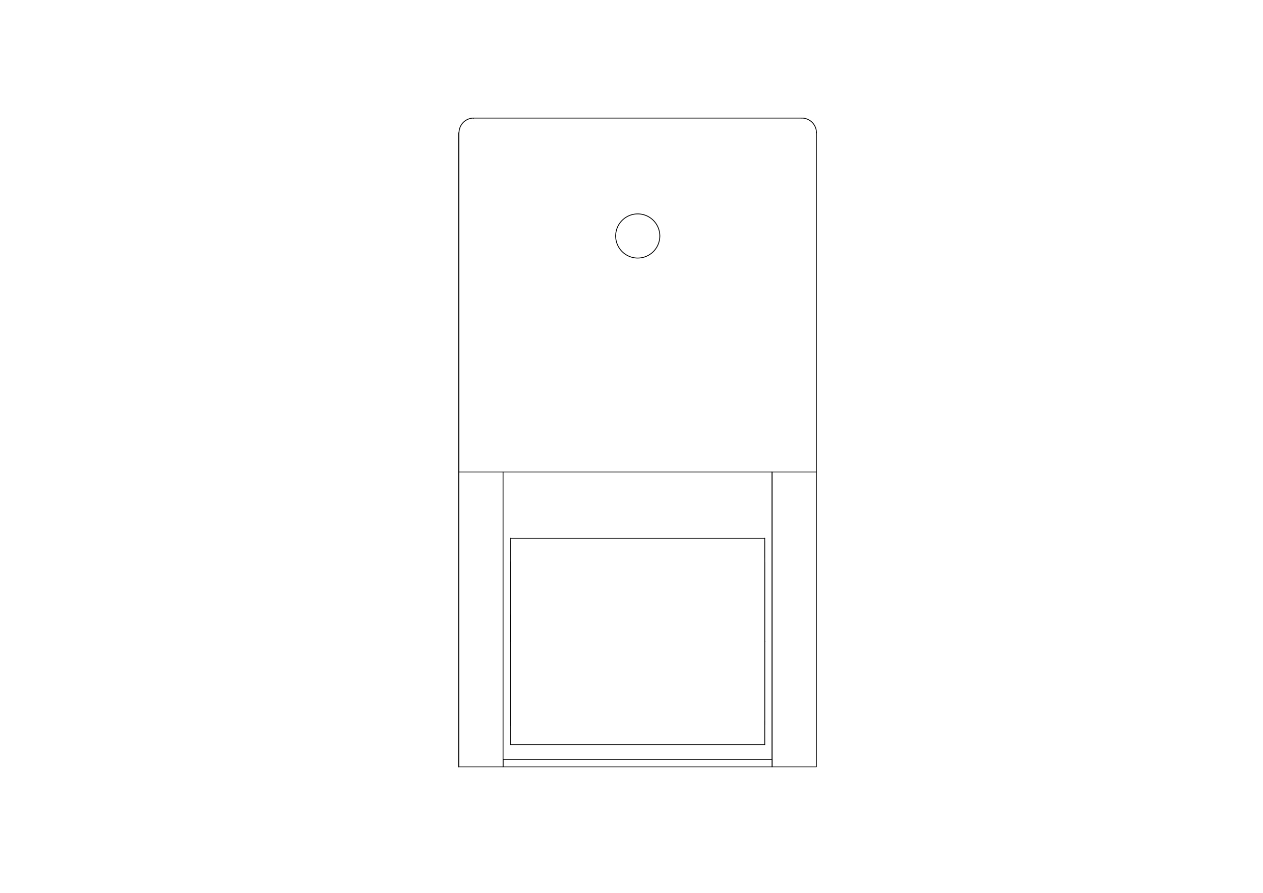 Free Toilet paper holder Elevation CAD Block – DWG, DXF, PDF Format