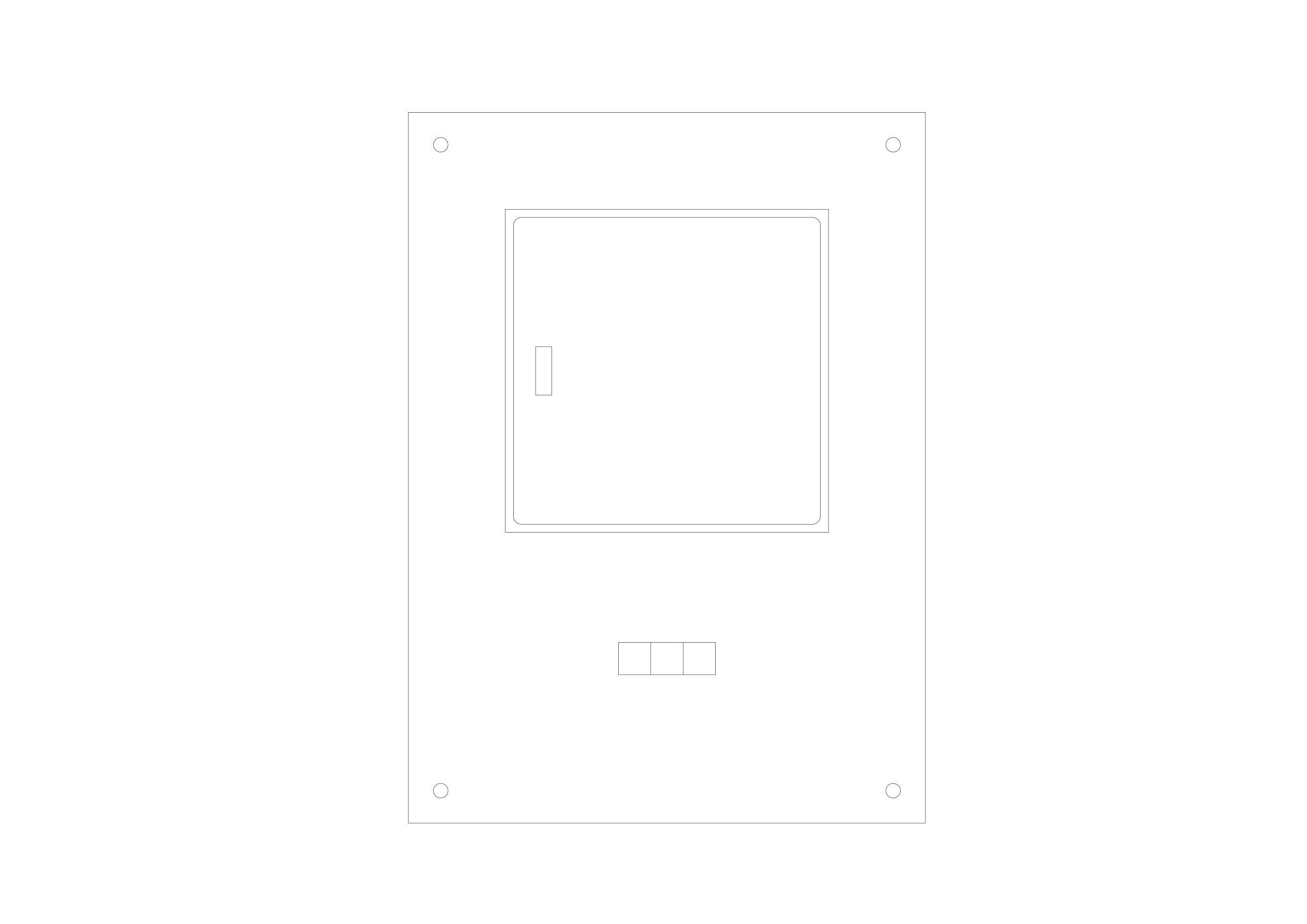 Free Distribution Board Elevation CAD Block – DWG, DXF, PDF Format