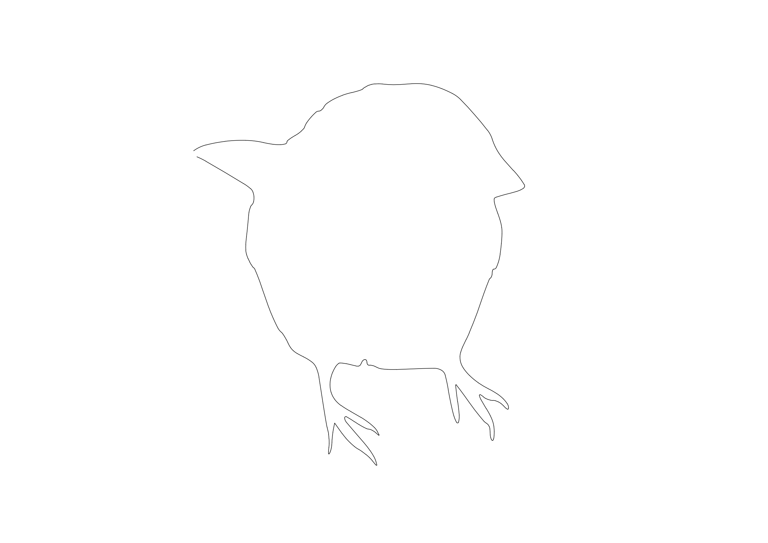 Free Small Bird CAD Block – DWG, DXF, PDF Format