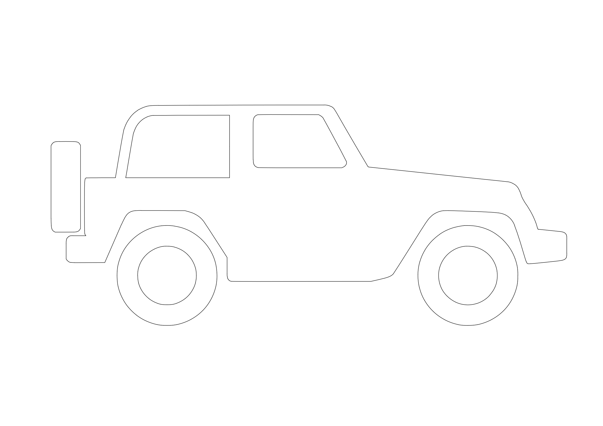 Free Car Elevation CAD Block – DWG, DXF, PDF Format