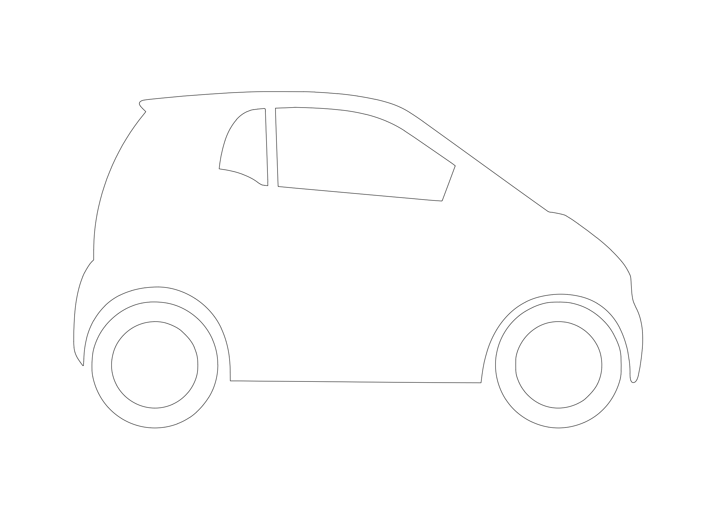 Free Car Elevation CAD Block – DWG, DXF, PDF Format