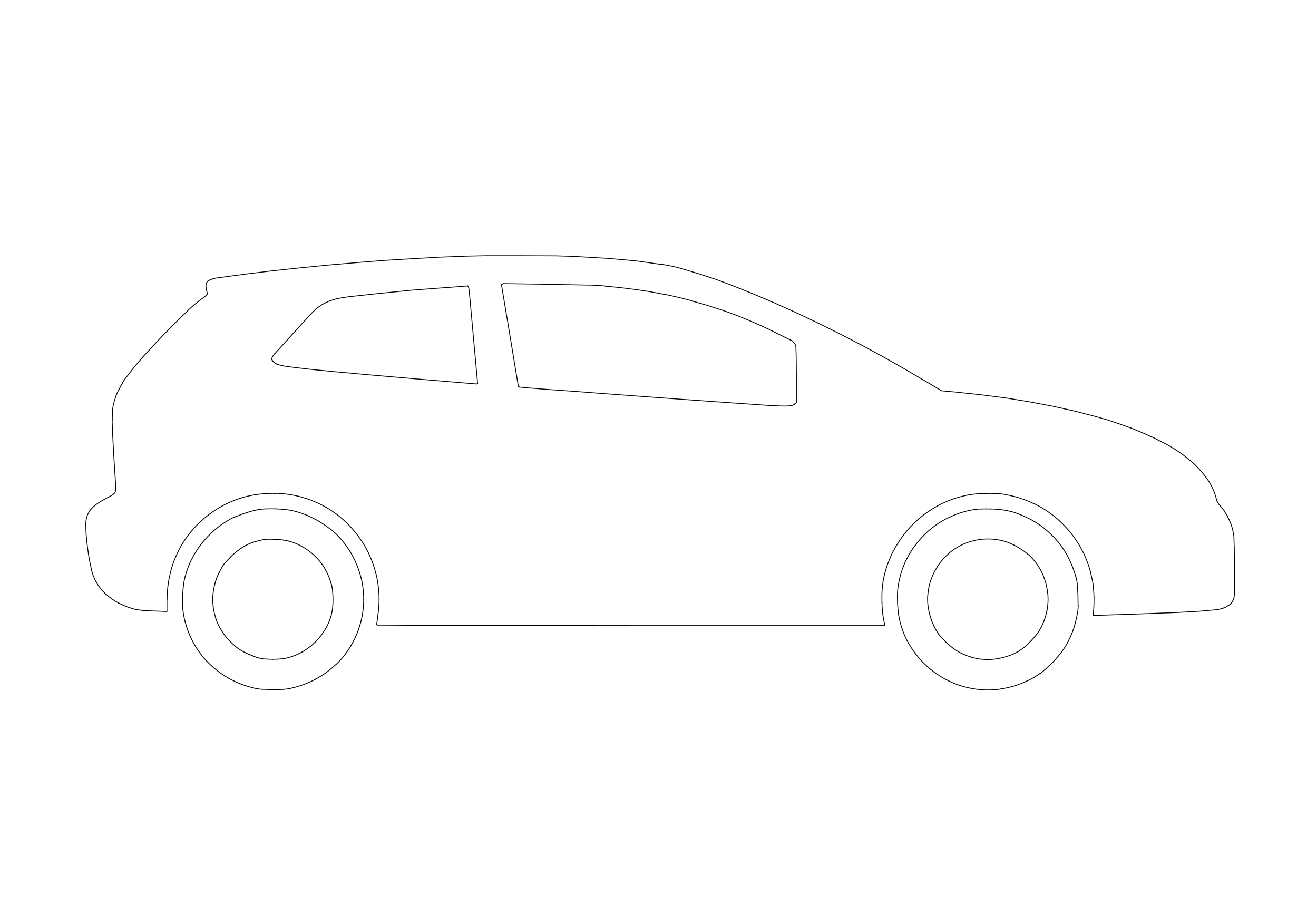 Free Car Elevation CAD Block – DWG, DXF, PDF Format